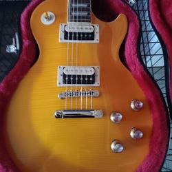 2024 SLASH AFD EPIPHONE AMBERBURST FLAME MAPLE TOP  LES PAUL 