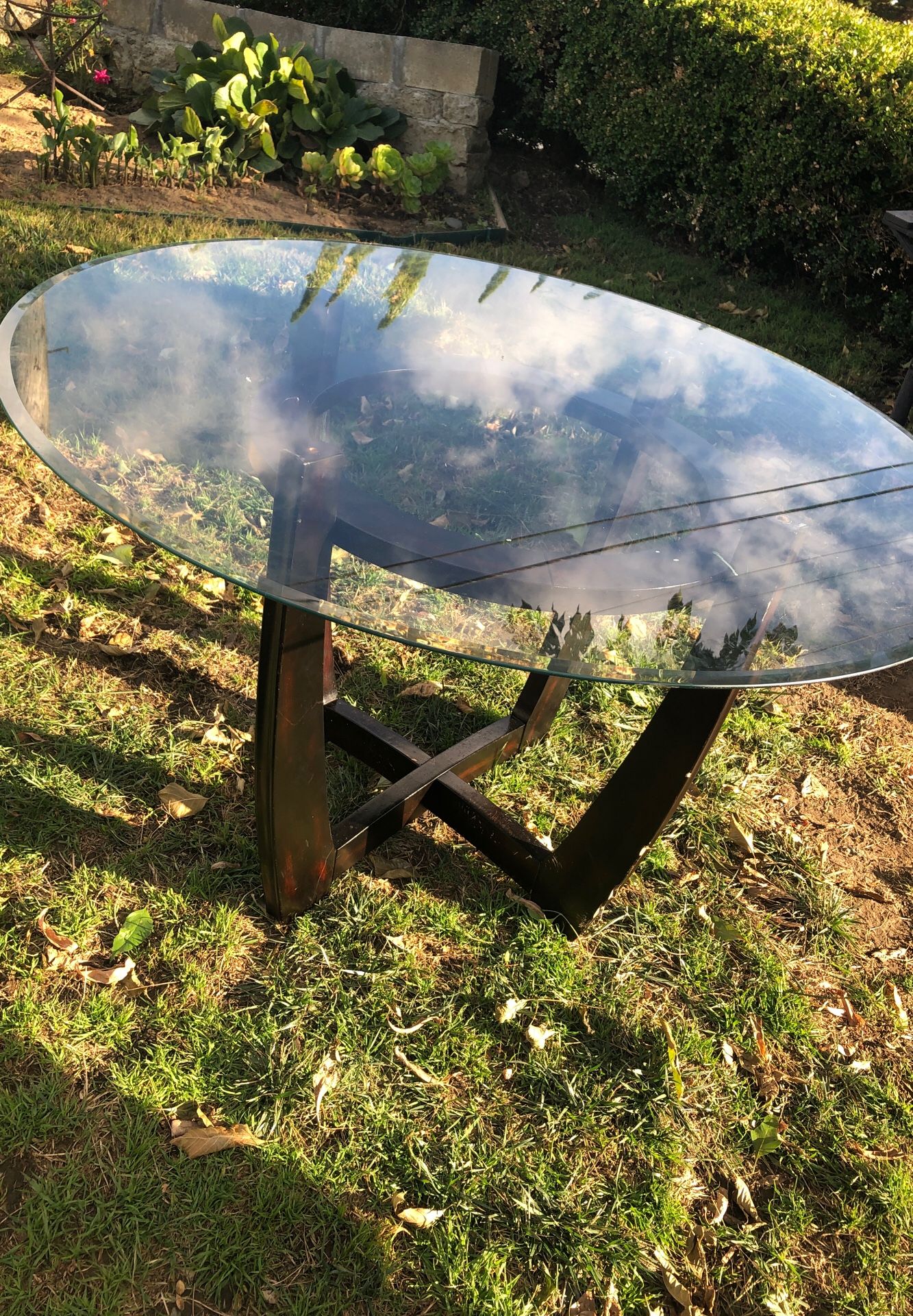 Glass Dining table (used)