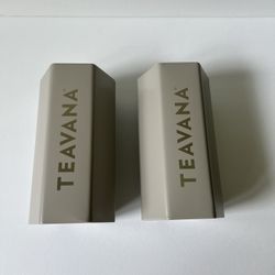 Teavana Hexagon Tea Tins (2) – Stylish Storage - $13