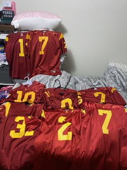 Used Nike USC Jerseys 