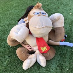 44 Inch Jumbo Nintendo Super Mario Plush Toy DONKEY KONG NEW