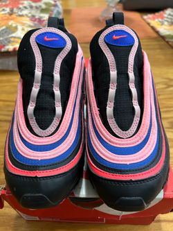 Nike Air Max 97 Pink Blue Black Sneakers