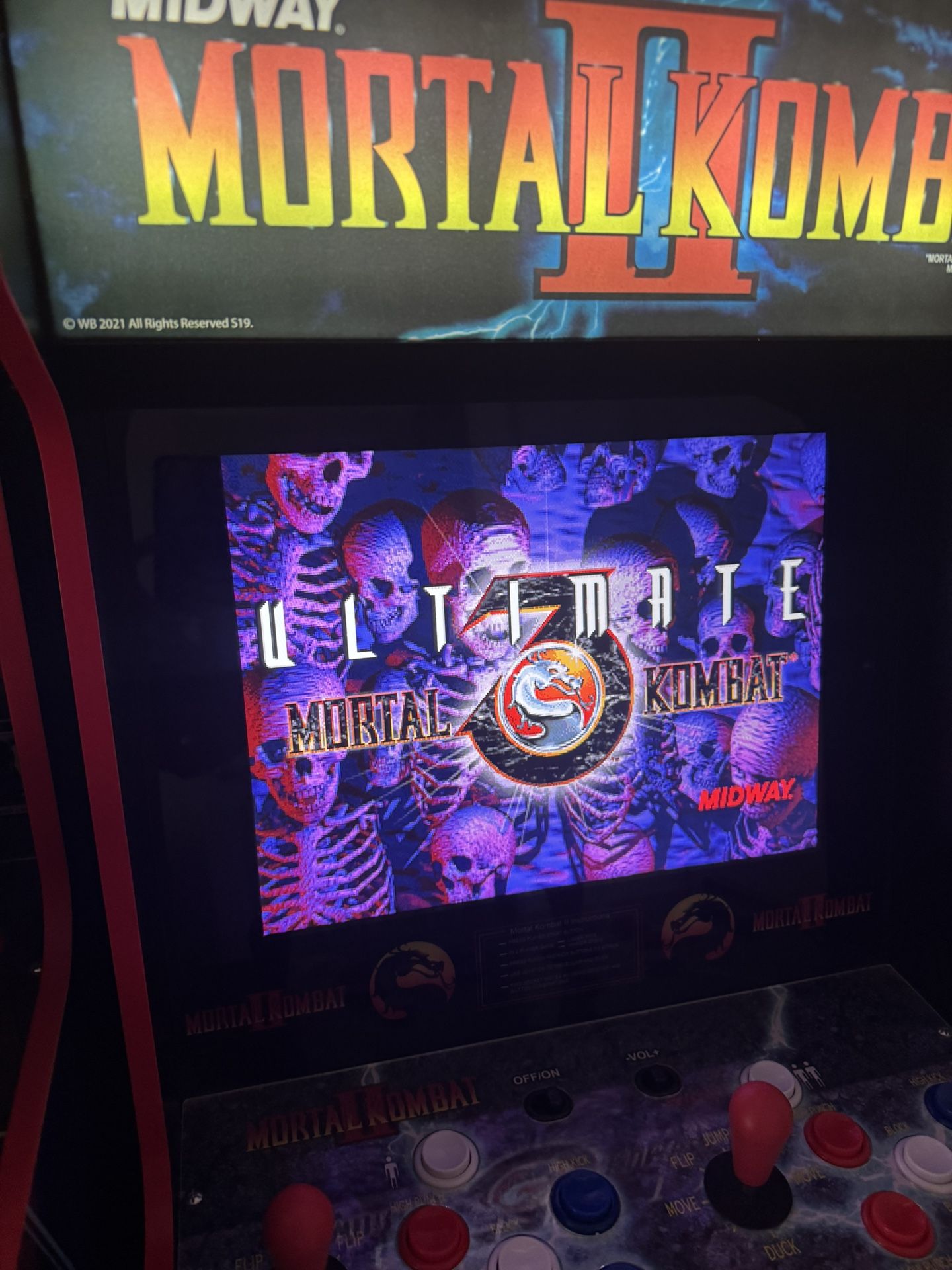 Arcade1up Midway Mortal Kombat II