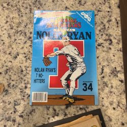 Baseball superstars in number one Nolan Ryan 1992