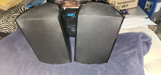 Complete Home Theater System: 6 Def Tech Speakers + Harmony Remote