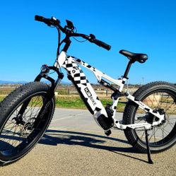 1000w Full Suspension Electric Bike HJM