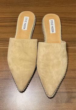 Steve Madden Suede Pointed-Toe Mules size 7.5