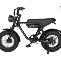 Actbest 16 Inch Fat Tire Electric Bicycle Teenager Ebike 