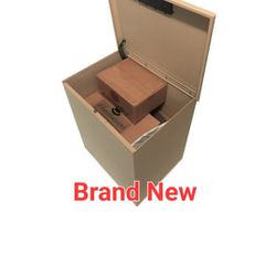Brand New Loxx Boxx Ground Mount Off White Metal Extra Large Lockable Package Box.  Price Is Firm. 