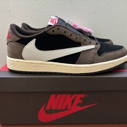 Jordan 1 Low Travis Scott Mocha Men’s Size 9.5