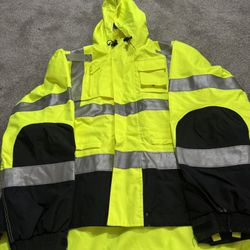 Men’s Reflective Work Jacket 