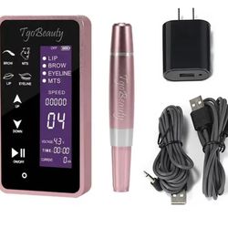 New in box Permanent makeup tattoo Machine Touch screen 