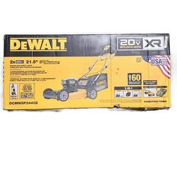 DEWALT DCMWSP244U2 2x20V MAX 21-1/2" Self-Propelled Lawn Mower