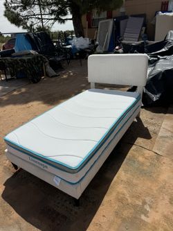 Hermosa Cama Twin Completa