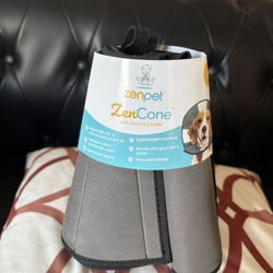 Medical Collars For Dogs Never Used One Cloth Velcro , And Plastic One Both $25 Each