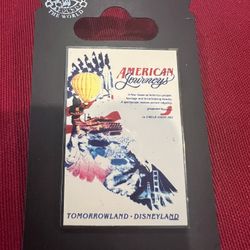 American Journeys Disney Pin