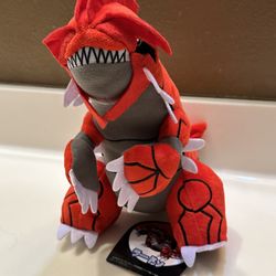 New Groudon Pokemon Plush