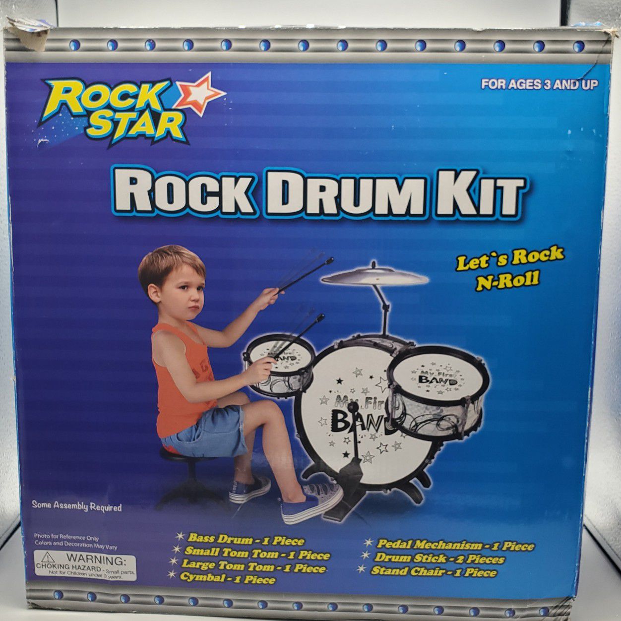 Rock Star Rock Drum Kit