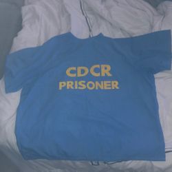 CDCR Prison Shirt 4x