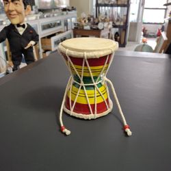 Damroo AKA Monkey Talking Drum, Hand Held - Twist Of The Wrist To Play 4" X 5"