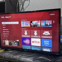 TCL Roku tv Smart tv 32inch