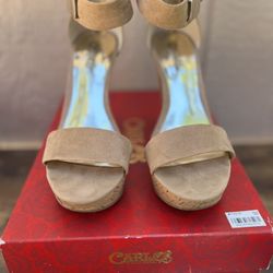 Carlos Santana Wedge Sandal Shoes