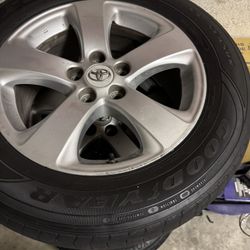 Rims And Tires  Goodyear 