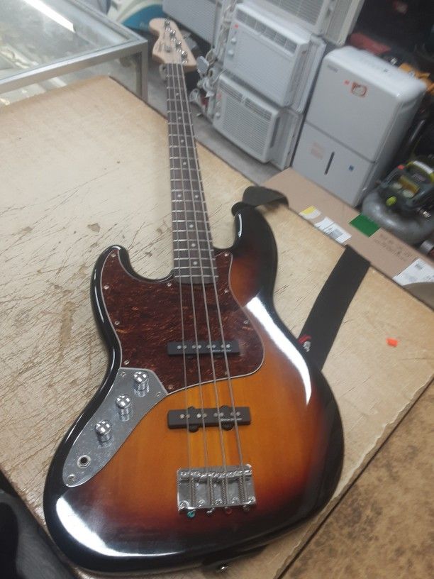 Squier By Fender Jazz Bass Guitar