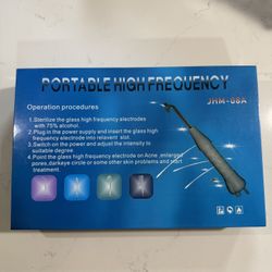 High Frequency Portable Handheld Facial Skin Care Wand Machine