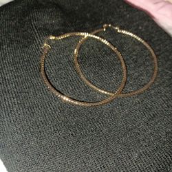 Gold Hoop Earrings