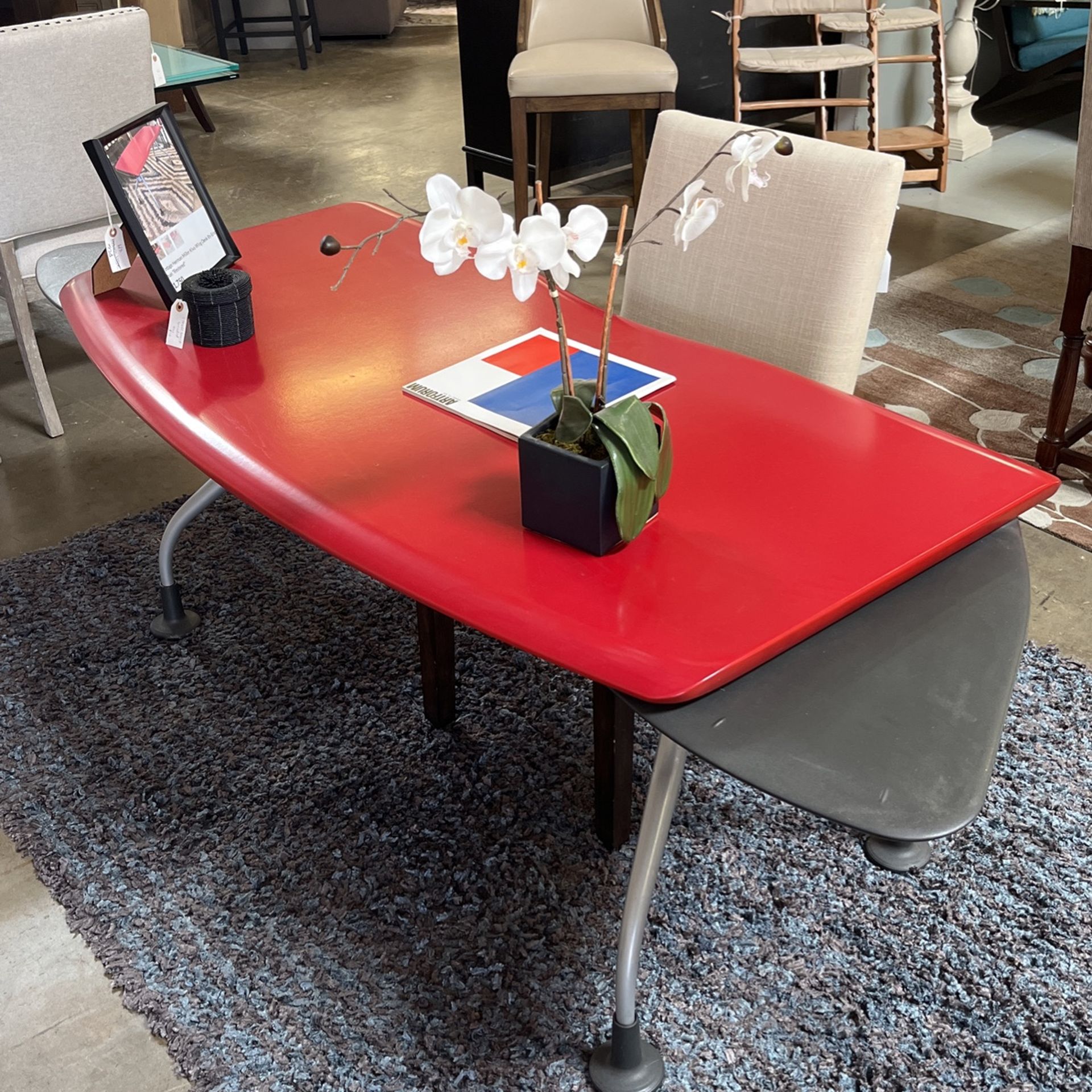 Herman Miller Kiva Wing Desk by Eric Chan – Vintage Modern Icon