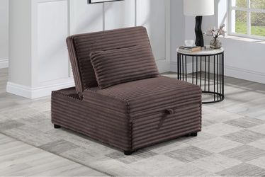 Convertible Sofa Sleeper Sofa Chair W/ Pull-Out Bed black , chocolate , smoke or ash $239