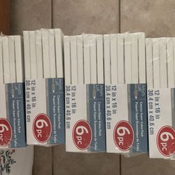 6 Pack Brand New Canvases For Art, Painting, Drawing  