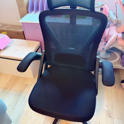 Ergonomic Office Chair 500LBS, High Back Desk Chair with Adjustable Lumbar Support, Mesh Computer Chair with Thicker Seat Cushion and Tilt Function f