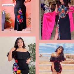 Beautiful Mexican Dress - Hermosos Vestidos Mexicanos✨Prices Vary - Precios Varian✨