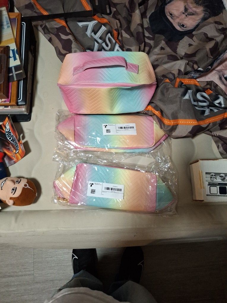 Rainbow Traveling Bags Brand New Never Been Used Either