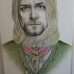 Kurt Cobain Tattoo Print