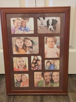 Jewelry Armoire Wall Cabinet with Picture Frame Door – Cherry Finish
Price: