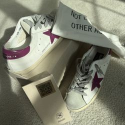 Brand New Golden Goose Superstar Classic With List Sz 38