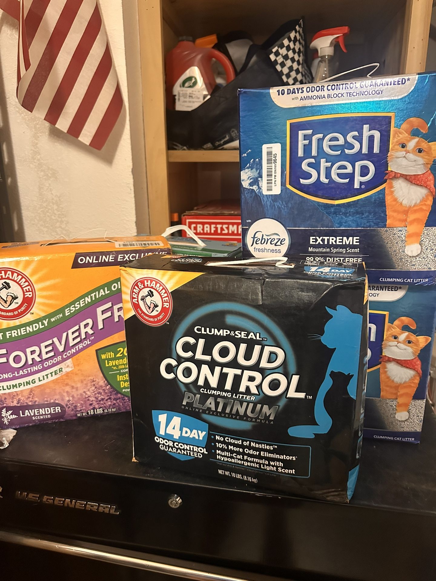 Cat Litter 3 For $ 20 -  Mix Brands