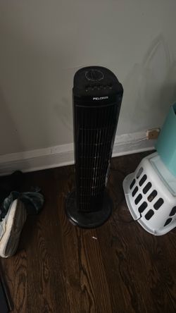 Standing swinging fan