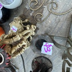 Skeletal Candle Holder 