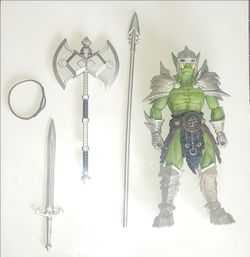 Urkku, Four Horsemen Mythic Legions Figure 1.0 Kickstarter Orc