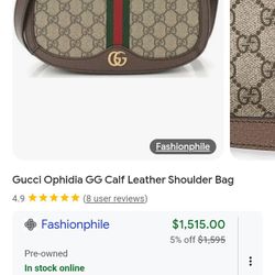Used GUCCI bag