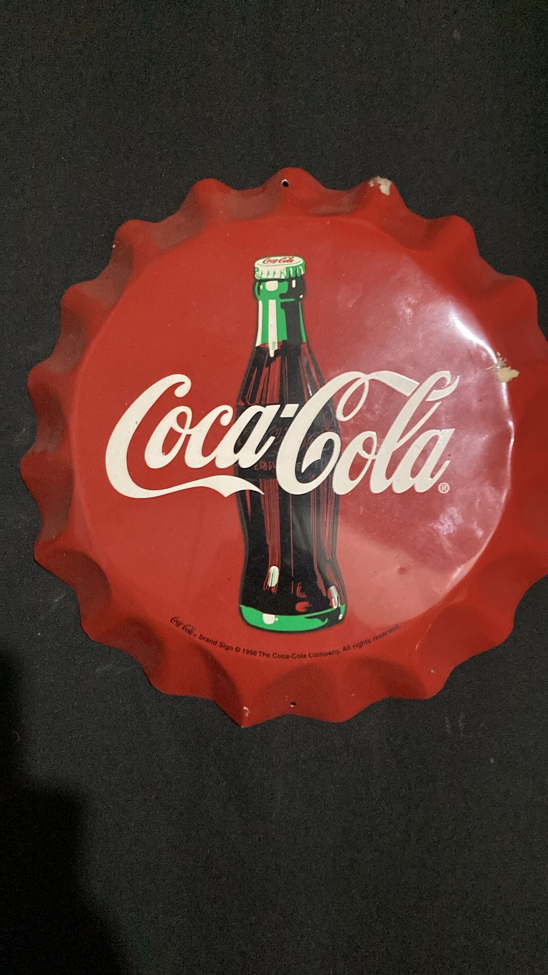 Coca Cola Large Bottle Cap