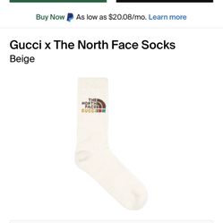 Gucci Northface Socks