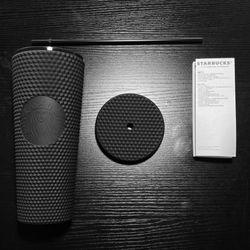 Starbucks X Disney Parks 50th Anniversary Black Matte Studded Venti Tumbler  