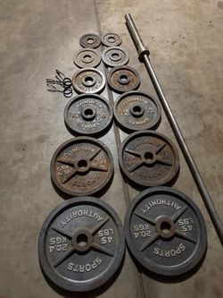 Olmypic weights and bar