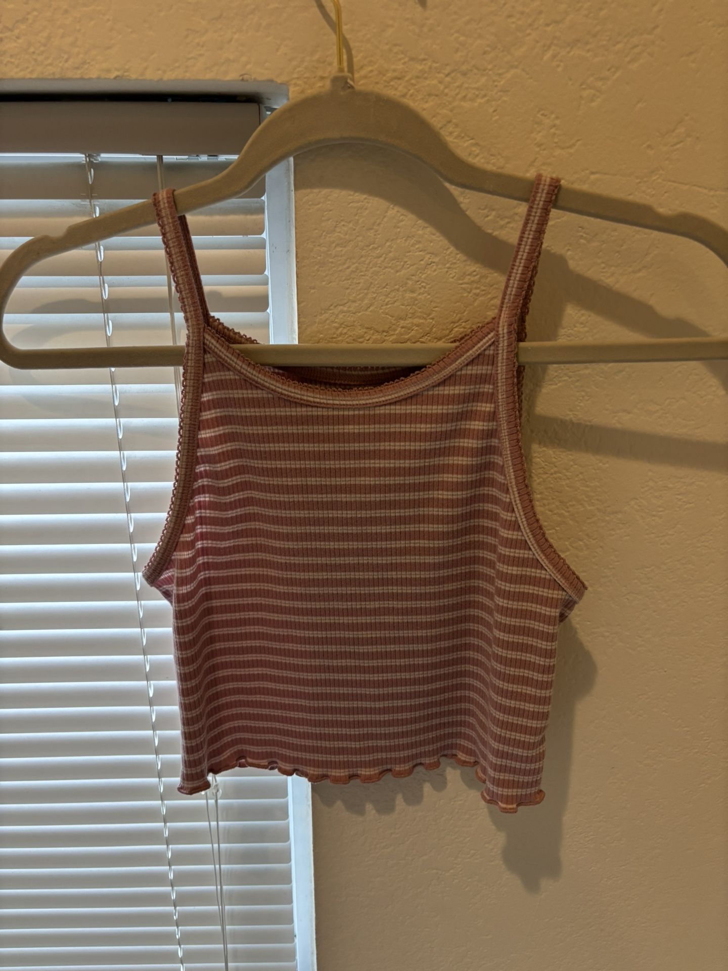 Small Pink Stripe Cami