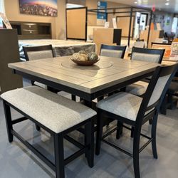 New 6pc Dining Table Set